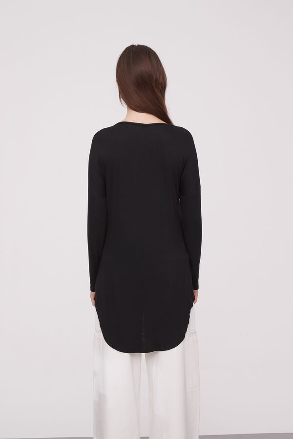 REMERA MICA NEGRO