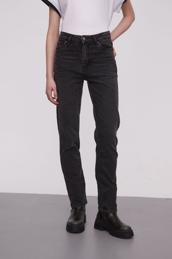 PANTALON LILIOS GRIS MEDIO image number null