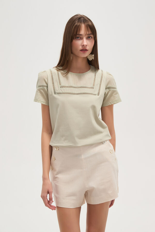 REMERA ARBOLETES VERDE GRISACEO image number null