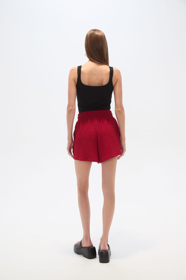 SHORT JUILA BORDEAUX image number null