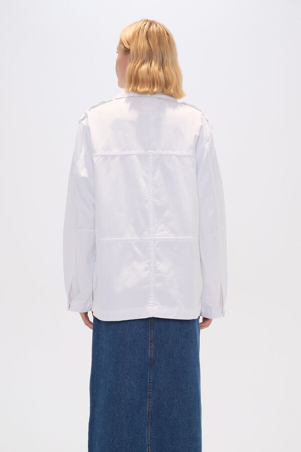 CHAQUETA JUSPEN MARFIL  / OFF WHITE image number null