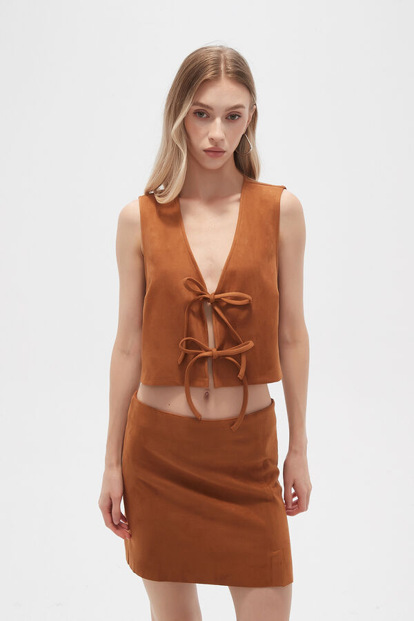 CHALECO ACROCA CAMEL