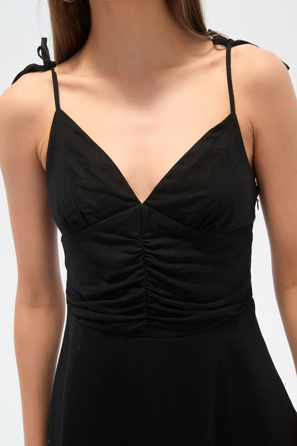 VESTIDO XALYA NEGRO image number null