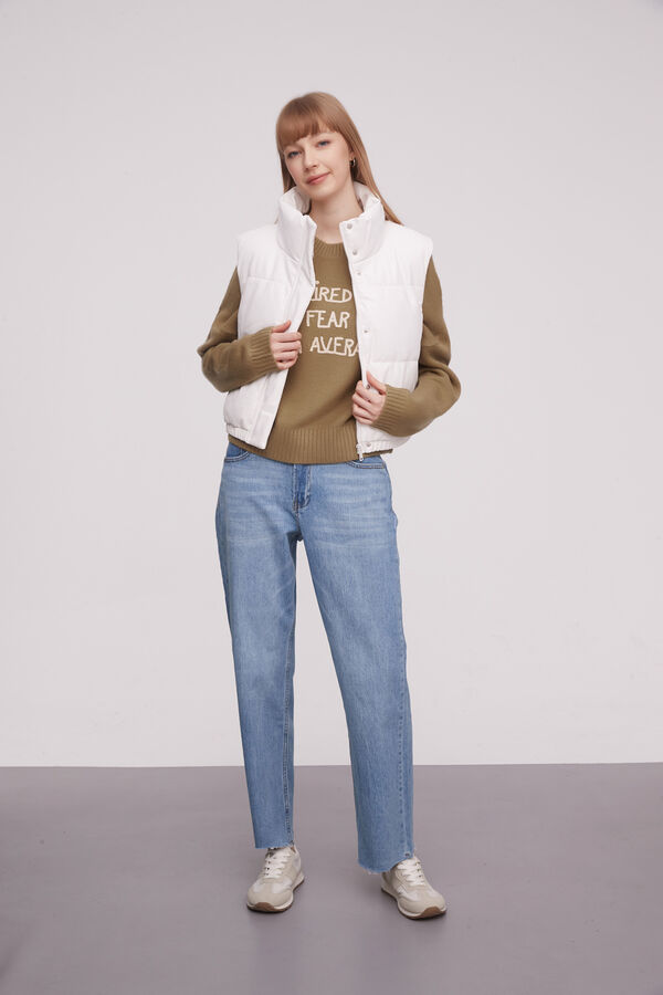 CHALECO FRANI MARFIL  / OFF WHITE image number null