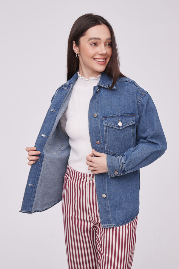SOBRECAMISA MURIN AZUL CLARO image number null