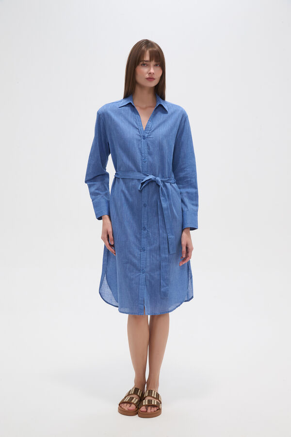 VESTIDO JAMIN ANIL image number null