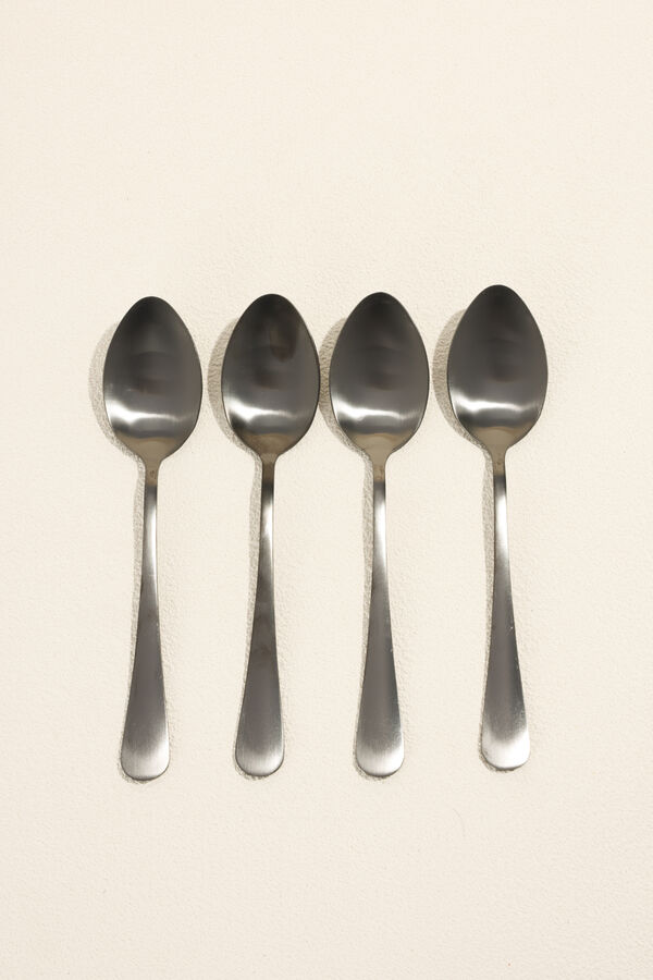 Cuchara Olivo Set 4 un. negro COLOR UNICO
