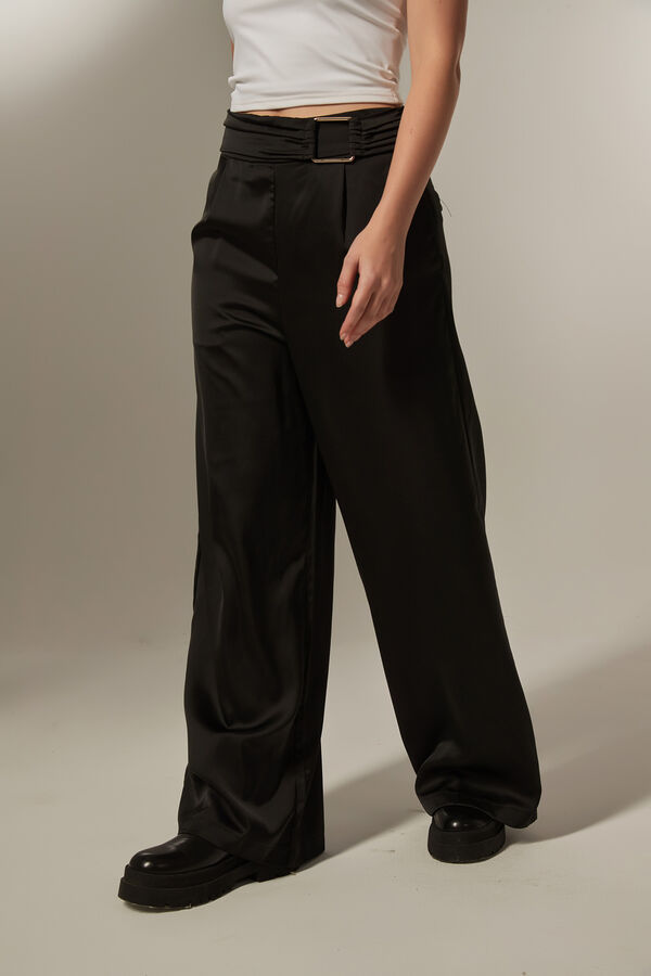 PANTALON SAQUERI NEGRO image number null