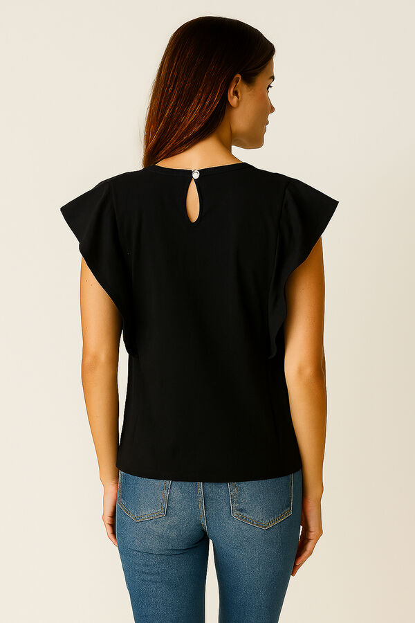 BLUSA POLEAN NEGRO image number null