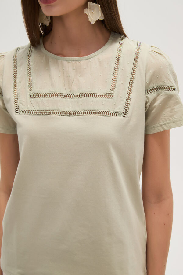 REMERA ARBOLETES VERDE GRISACEO image number null