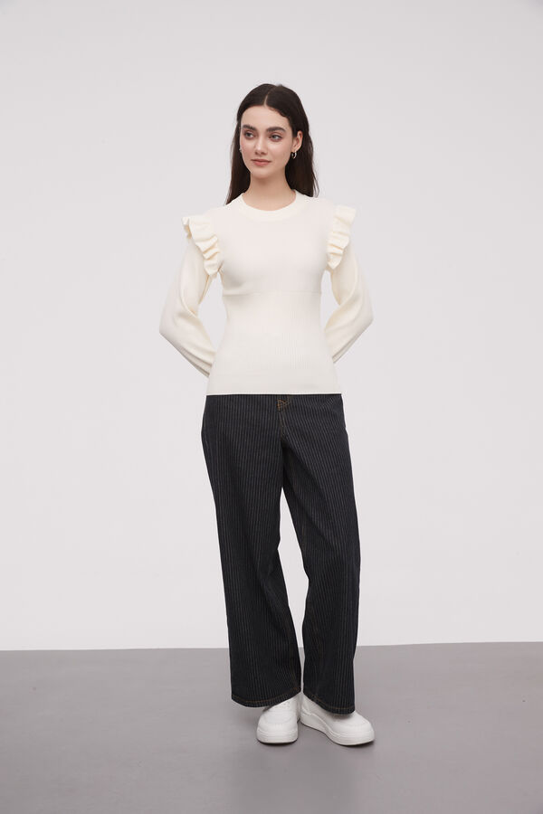 SWEATER DELMO CRUDO / NATURAL image number null