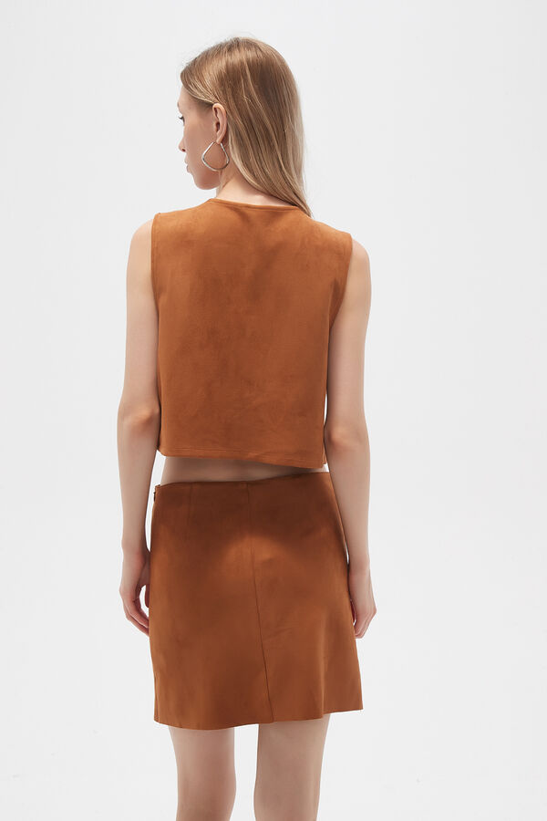 CHALECO ACROCA CAMEL