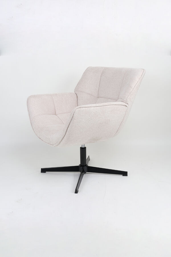Butaca con base Giratoria Adele BEIGE image number null