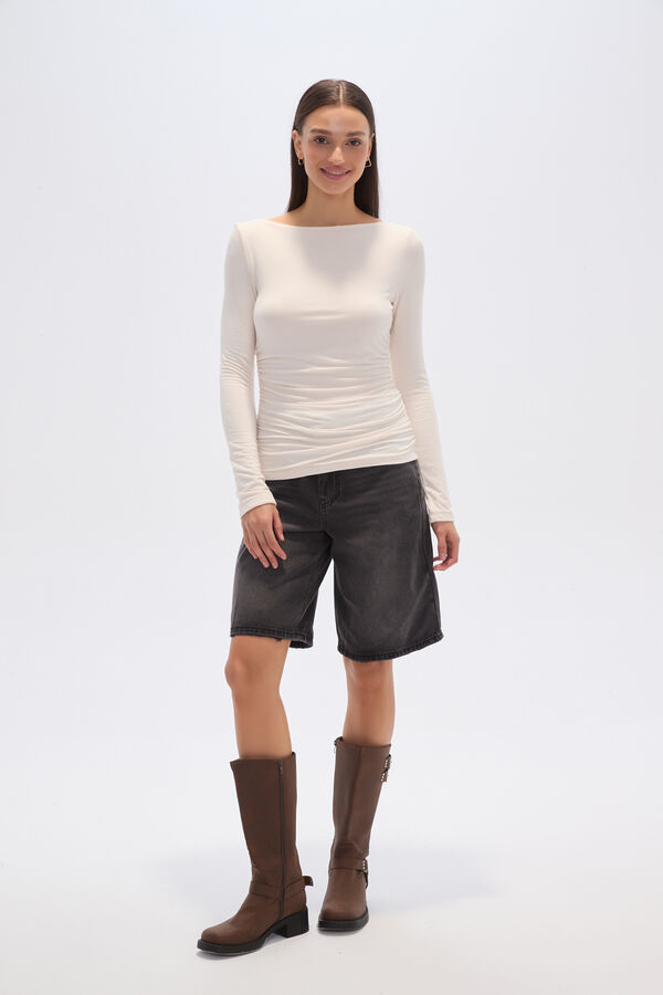 TOPS LEVIONA CRUDO / NATURAL image number null