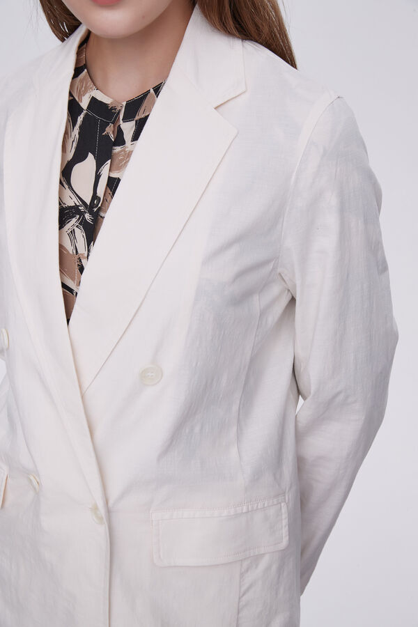 BLAZER FELIZZIA MARFIL  / OFF WHITE image number null