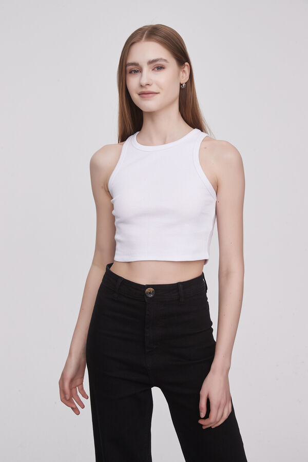TOPS PLEVA BLANCO image number null
