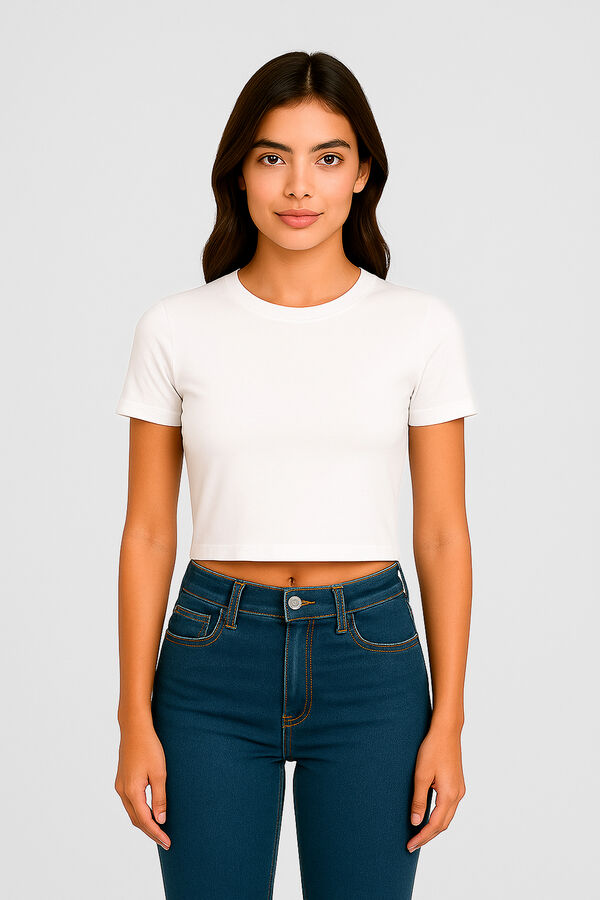 REMERA IMANSA BLANCO image number null