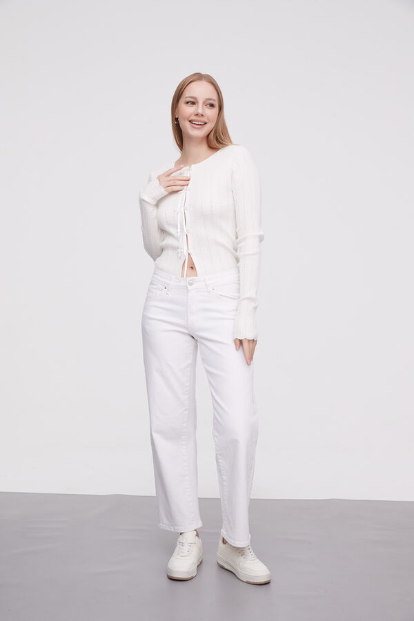 PANTALON POMPYA BLANCO image number null