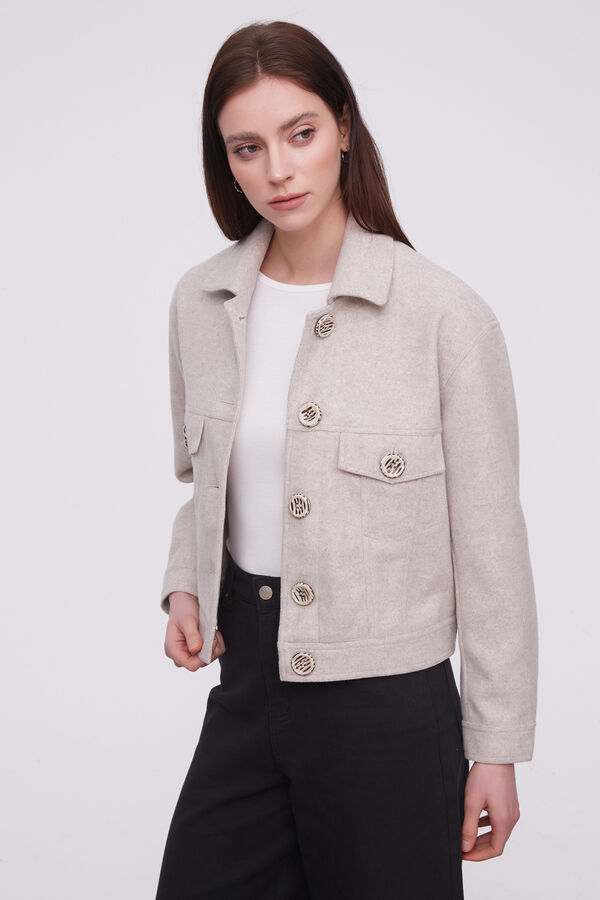 CHAQUETA LOPINO ARENA MELANGE image number null