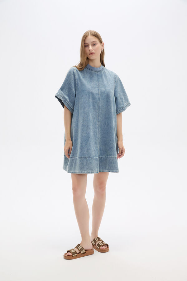 VESTIDO ULAN CELESTE CLARO image number null