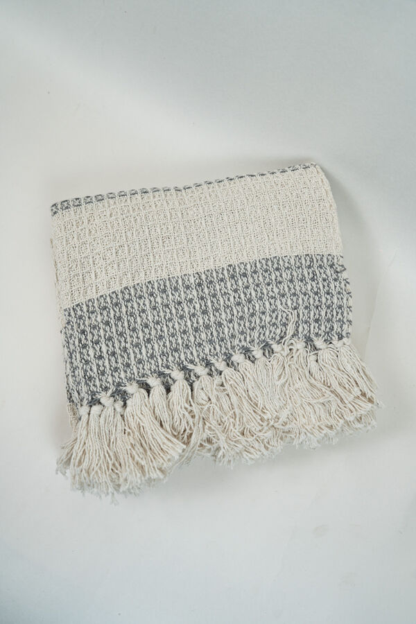 Manta LINEAS GRIS