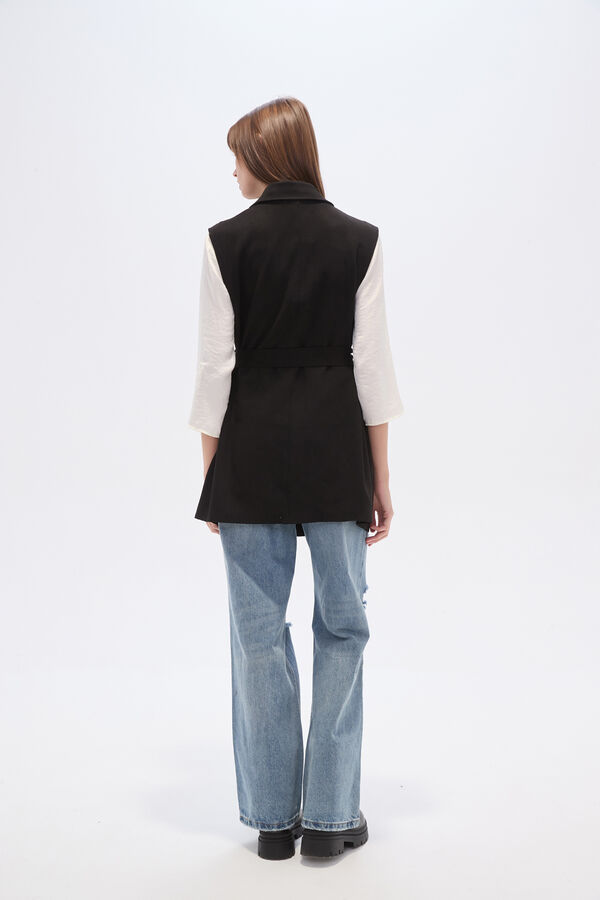 CHALECO VINISIA NEGRO image number null