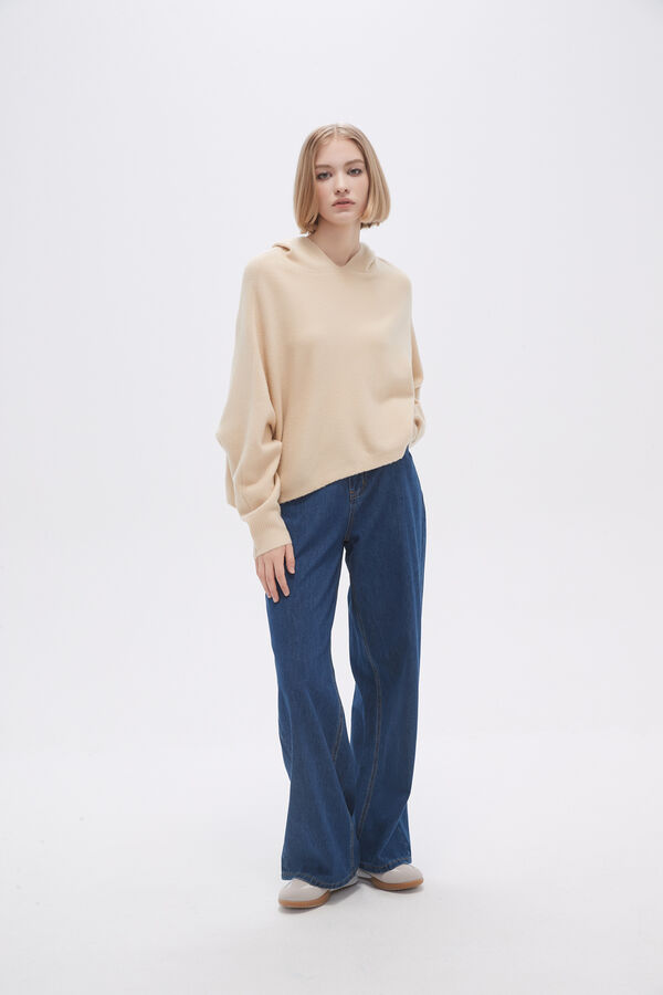 SWEATER PLIDI BEIGE CLARO image number null