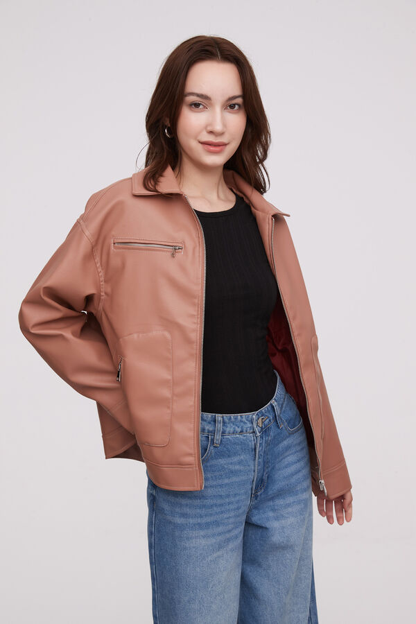 CHAQUETA POROM TOSTADO image number null