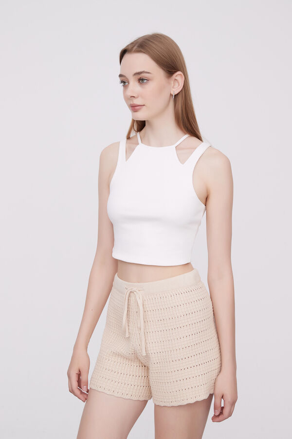 TOPS ALMERINDA MARFIL  / OFF WHITE image number null