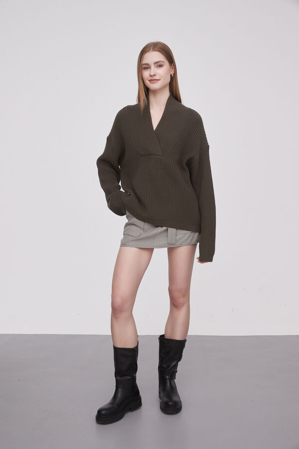 SWEATER GOMBE GRIS MEDIO image number null