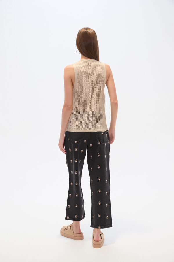 CHALECO BINE DORADO image number null