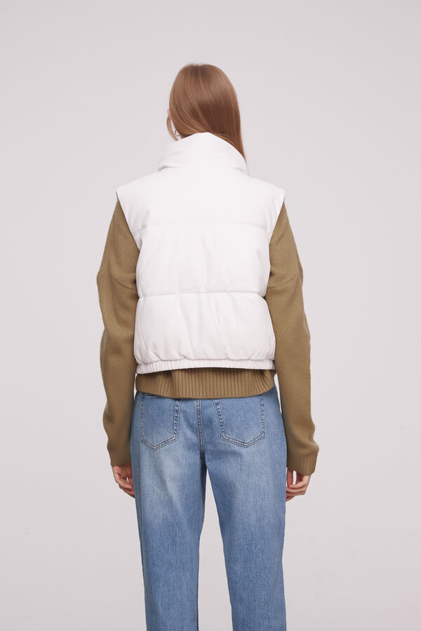 CHALECO FRANI MARFIL  / OFF WHITE image number null
