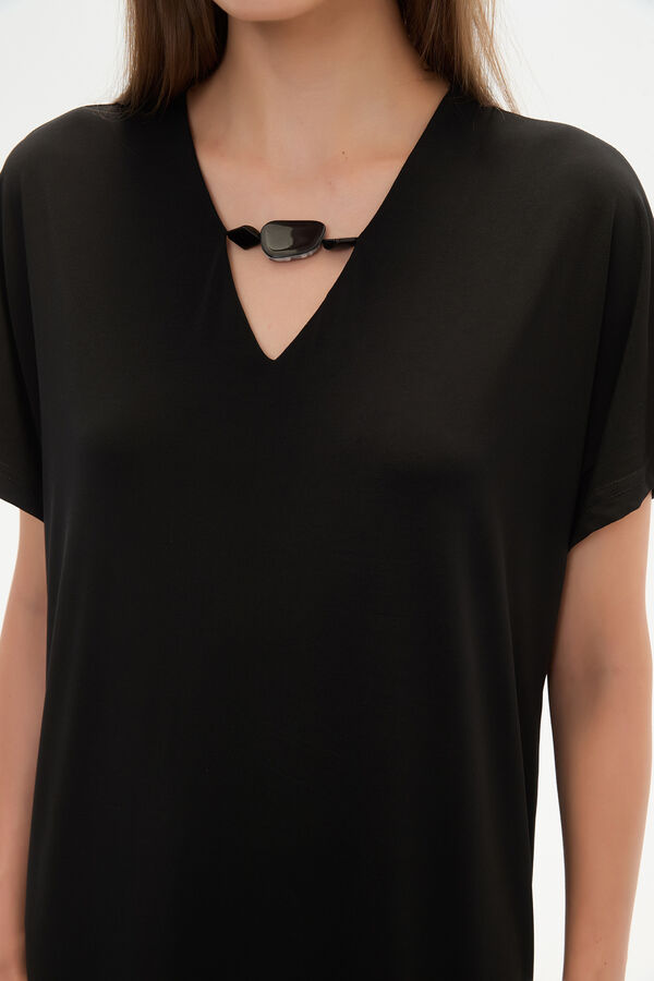 VESTIDO OASINA NEGRO image number null