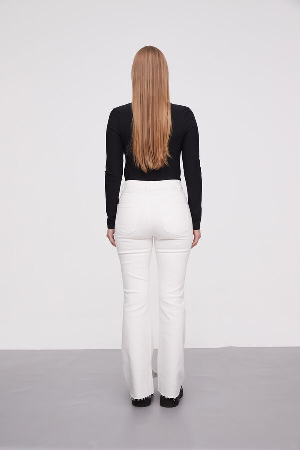 PANTALON COSTORO MARFIL  / OFF WHITE image number null