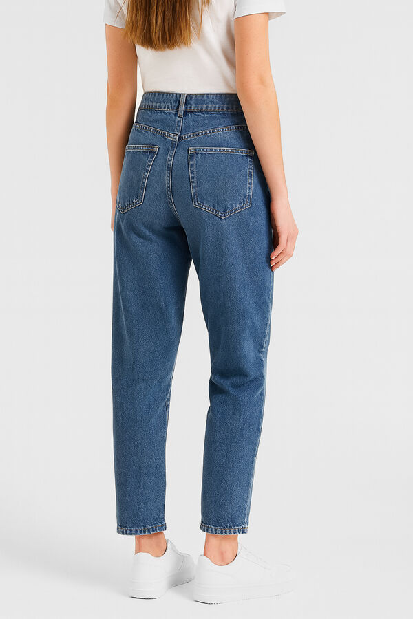 PANTALON TROIA AZUL GRISACEO image number null