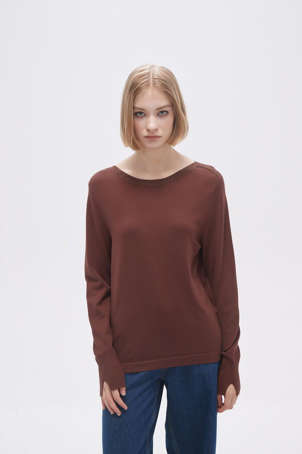 SWEATER MACE CHOCOLATE
