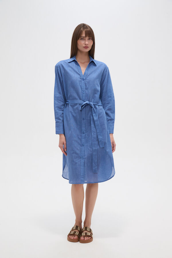 VESTIDO JAMIN ANIL image number null