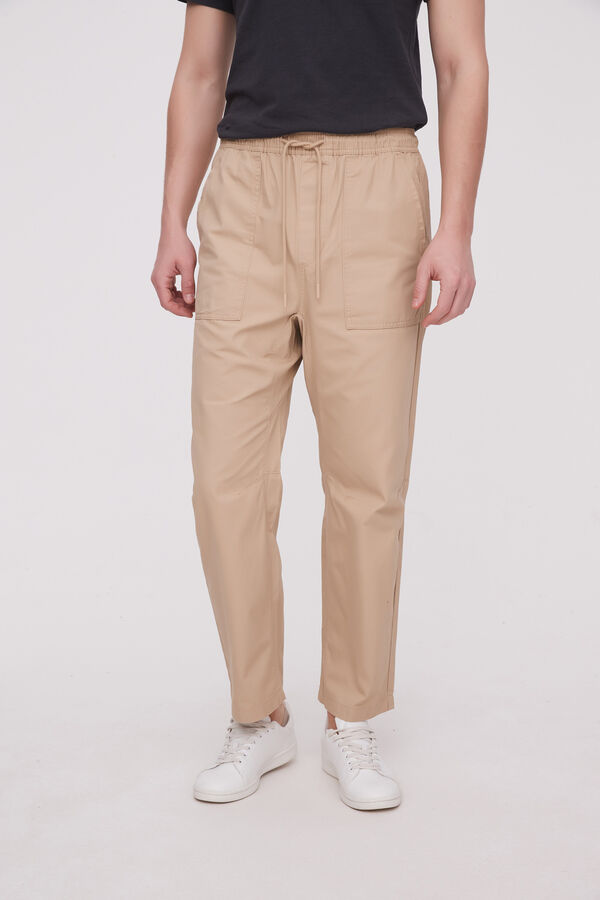 PANTALON CALVELLO BEIGE image number null