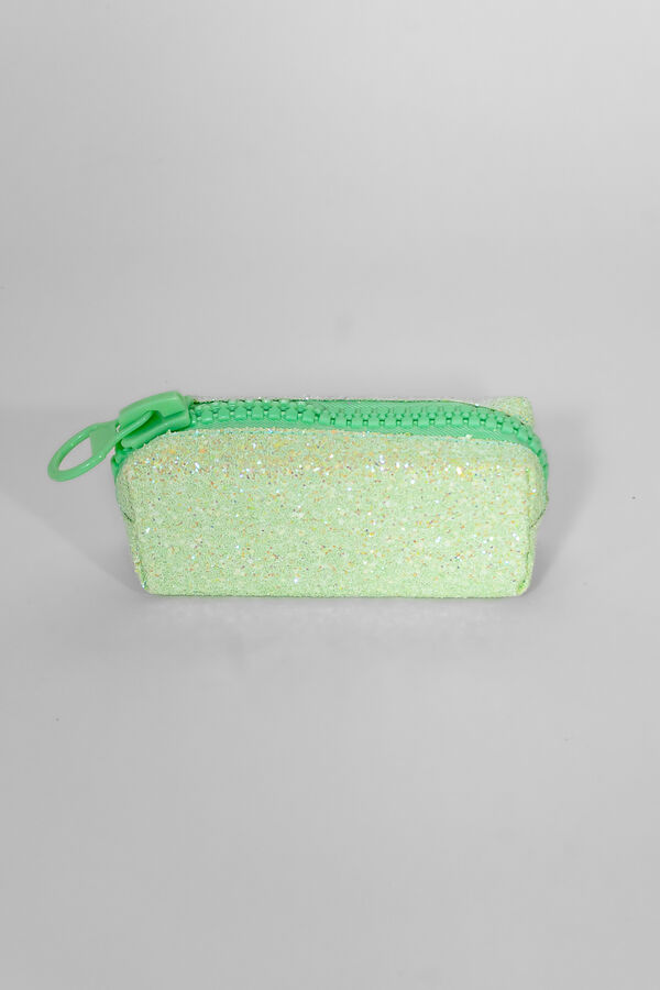 Cartuchera Glitter VERDE image number null