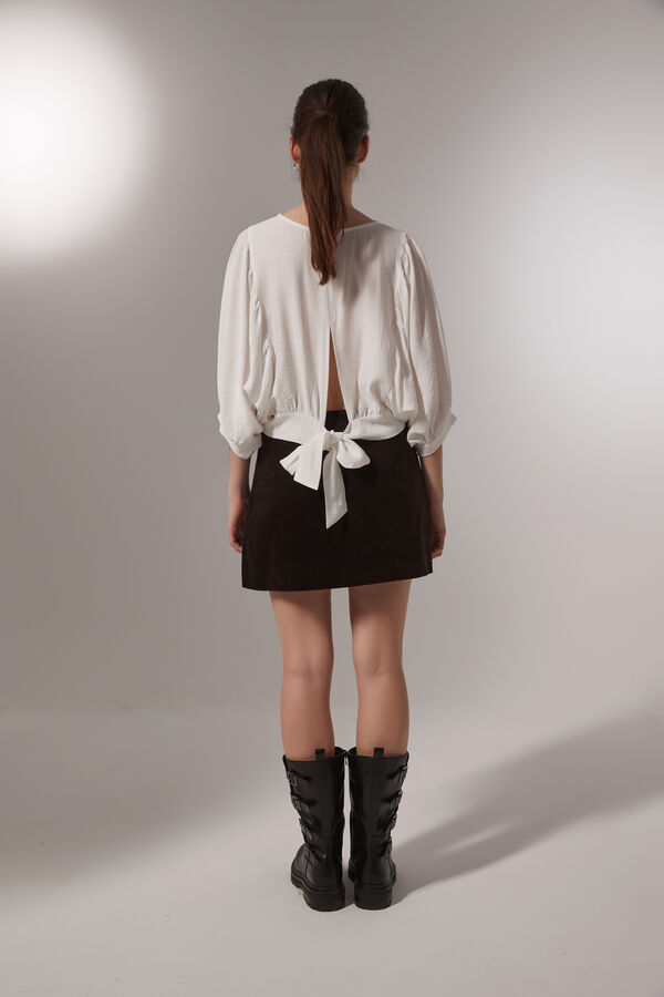FALDA VIERNO CHOCOLATE image number null