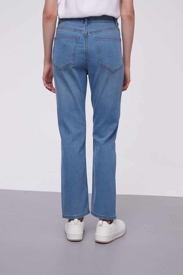 PANTALON APARIS AZUL GRISACEO image number null