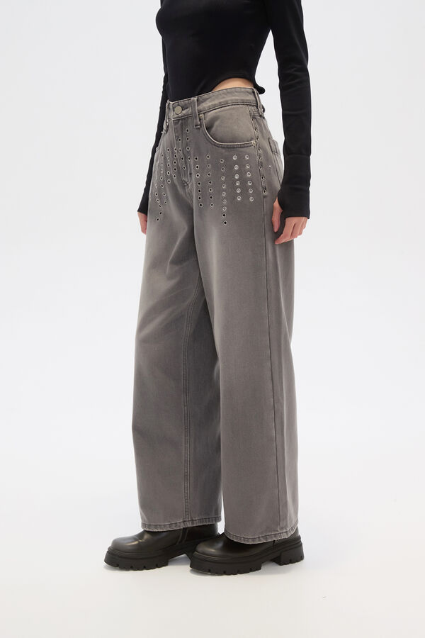PANTALON ROE GRIS CLARO image number null