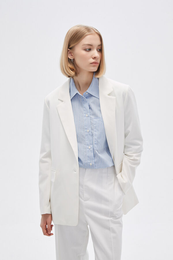 BLAZER ABELLA MARFIL / OFF WHITE
