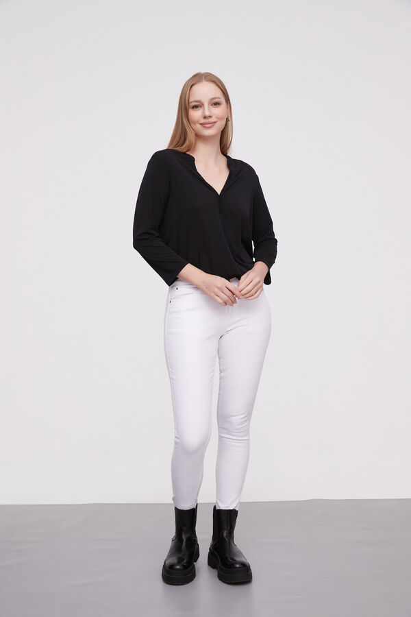 PANTALON BARDOT BLANCO image number null