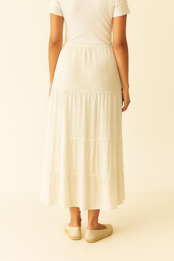 FALDA ABALIN BLANCO image number null