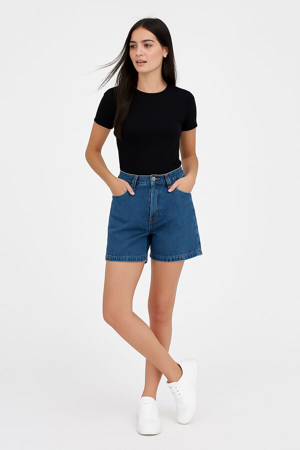 SHORT KARIME AZUL image number null