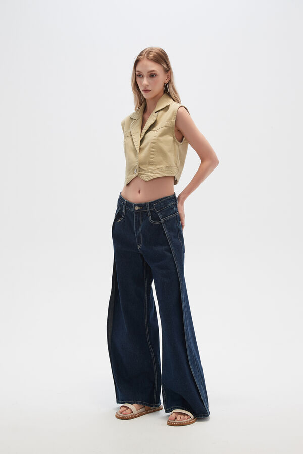 PANTALON CINDY AZUL INDIGO image number null