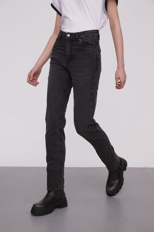PANTALON LILIOS GRIS MEDIO