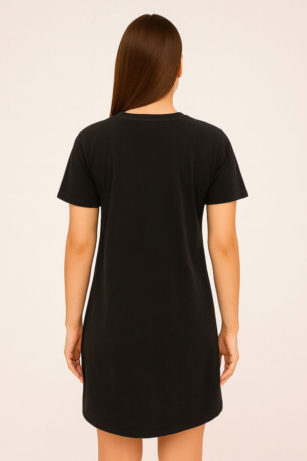 VESTIDO CRADOK NEGRO image number null