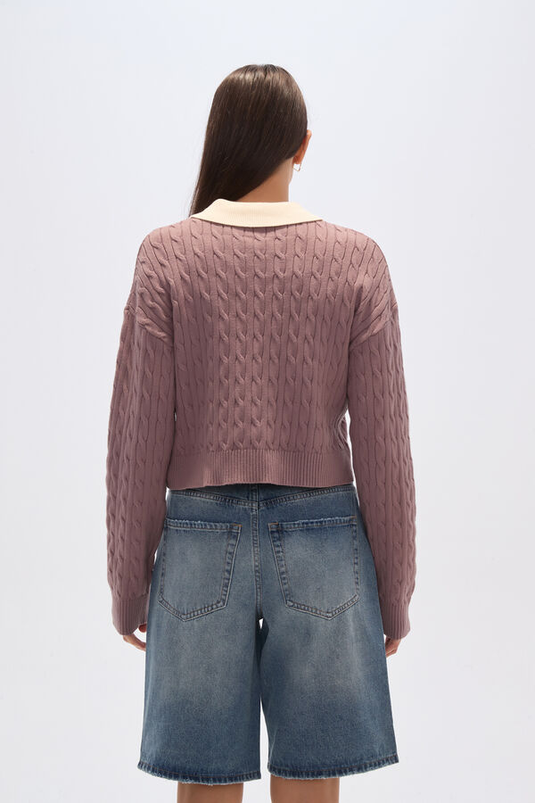 SWEATER LAPAN TAUPE / MINK / VISON image number null